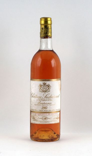 null Château Suduiraut 1982
Sauternes Appellation Contrôlée
Niveau B
1 bouteille
