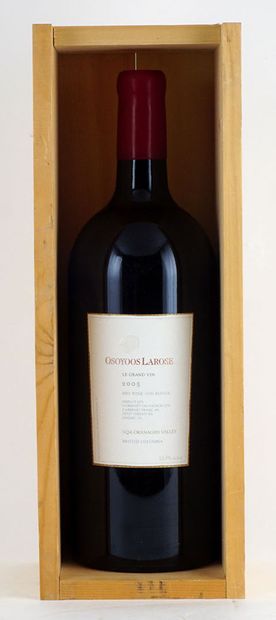 null Osoyoos Larose Le Grand Vin 2005
Okanagan VQA
Niveau A
1 bouteille de 3L
Boite...