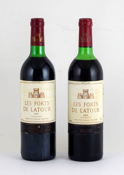 null Les Forts de Latour 1977 1979 - 2 bouteilles