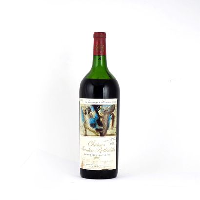 null Château Mouton Rosthchild 1973 - 1 bouteille