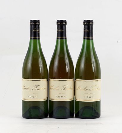 null Moulin Touchais 1981 - 3 bouteilles