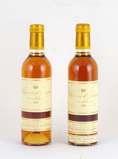 null Château d'Yquem 1998 1999 - 2 bouteilles de 375ml
