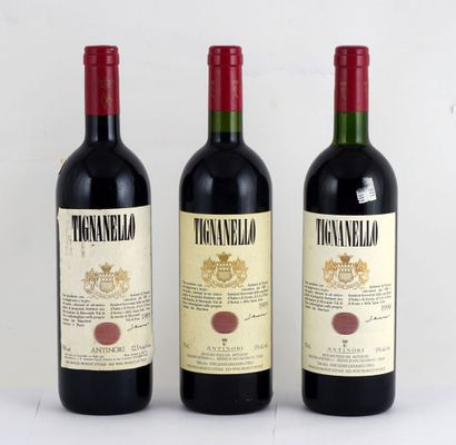 null Tignanello 1985
Vino da Tavola
Niveau A-B 
1 bouteille

Tignanello 1995
Vino...