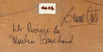 null CÔTÉ, Bruno (1940-2010)
"La Rivière du Moulin Bouchard"
Huile sur isorel
Signée...