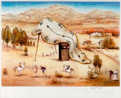 null DALI, Salvador (1904-1989)
"Time and Immortality"
Lithographie
Signée en bas...