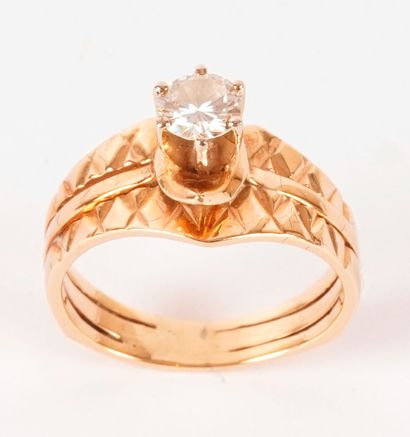null 14K GOLD DIAMOND 0.50CT
14K yellow gold ring set with a 0.50ct diamond, clarity:...
