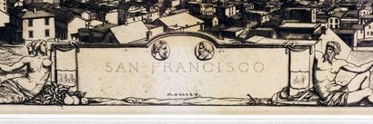 null MÉRYON, Charles (1821-1868)
"San Francisco"
Eau-forte
Inscription en bas à gauche:...