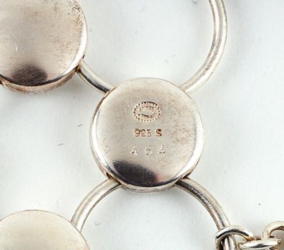 null GEORG JENSEN
Ensemble de bijoux Georg Jensen en argent 925, comprenant un collier...