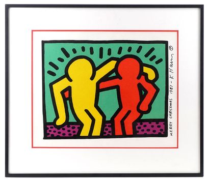 null HARING, Keith (1958-1990)
Untitled (Pop Shop I)
Silkscreen
Inscription on the...