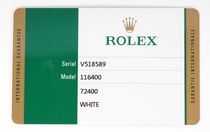 null ROLEX

Rolex OYSTER PERPETUAL MILGAUSS, à lunette blanche.
Bracelet et boitier...