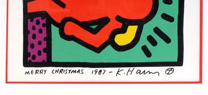 null HARING, Keith (1958-1990)
Sans titre (Pop Shop I)
Sérigraphie
Inscription à...