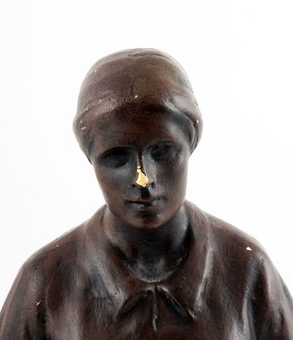 null LALIBERTÉ, Alfred (1878-1953)
"Le menuet" 
Plâtre à patine de bronze 
Signé...