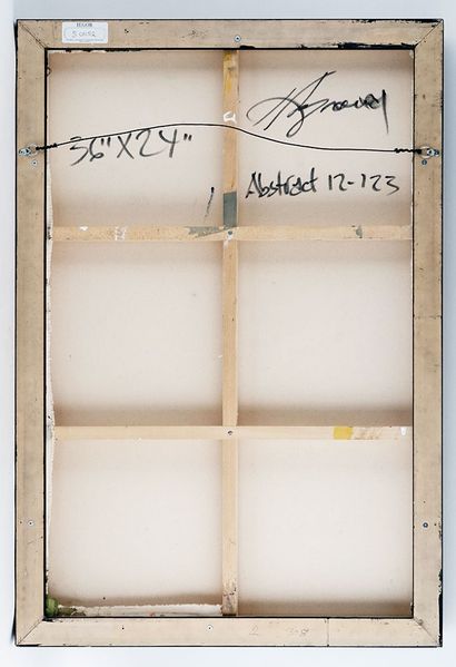 null LAFRANCE, Jean-Pierre (1943-)
"Abstract 12-123"
Techniques mixtes sur toile
Signée...