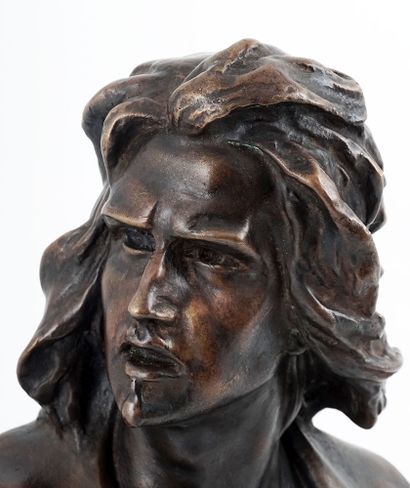 null LALIBERTÉ, Alfred (1878-1953)
Dollard des Ormeaux
Bronze à patine brune
Signé...