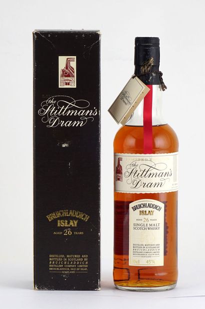 null Bruichladdich Stillman's Dram 26 Year Old Single Malt Scotch Whisky
Islay, Scotland
Niveau...