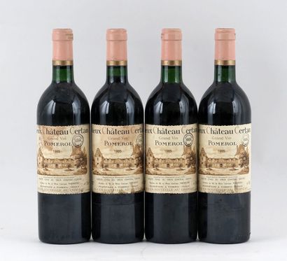 null Vieux Château Certan 1985 - 4 bouteilles