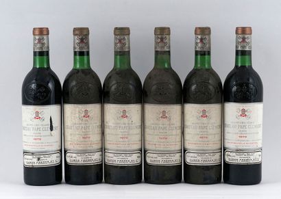Château Pape Clément 1979 - 6 bouteilles