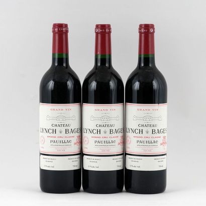 Château Lynch Bages 1996 - 3 bouteilles