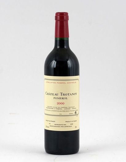 null Château Trotanoy 2000
Pomerol Appellation Contrôlée
Niveau A
1 bouteille