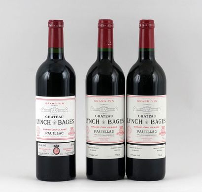 null Château Lynch Bages 1996 2006 - 3 bouteilles