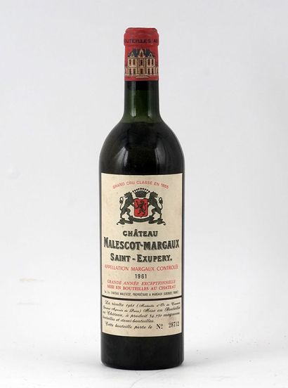 null Château Malescot St. Exupéry 1961 - 1 bouteille