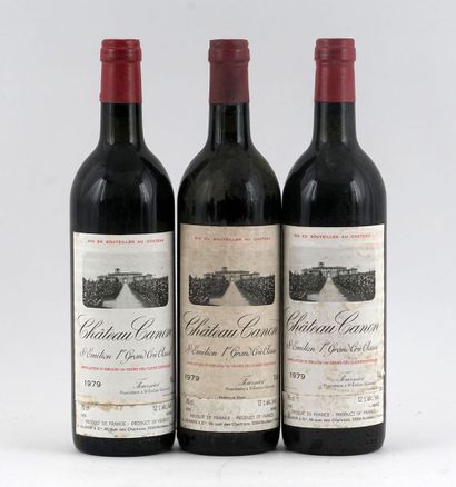 null Château Canon 1979 - 3 bouteilles