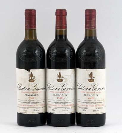 Château Giscours 1982 - 3 bouteilles