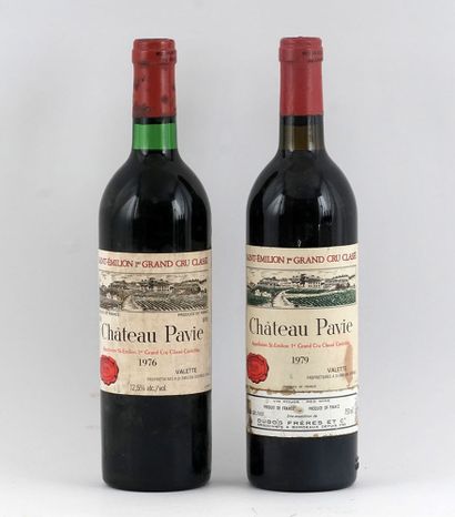 Château Pavie 1976 1979 - 2 bouteilles
