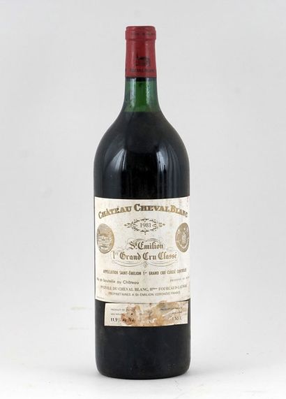 null Château Cheval Blanc 1981
Saint-Émilion 1er Grand Cru Classé Appellation Contrôlée
Niveau...