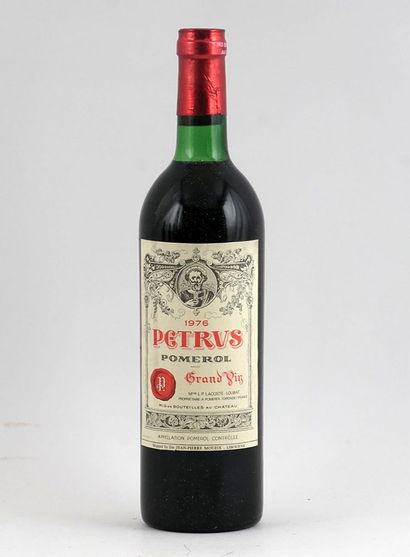 null Pétrus 1976
Pomerol Appellation Contrôlée
Niveau B/C
1 bouteille