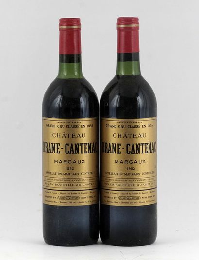 Château Brane-Cantenac 1982 - 2 bouteill...