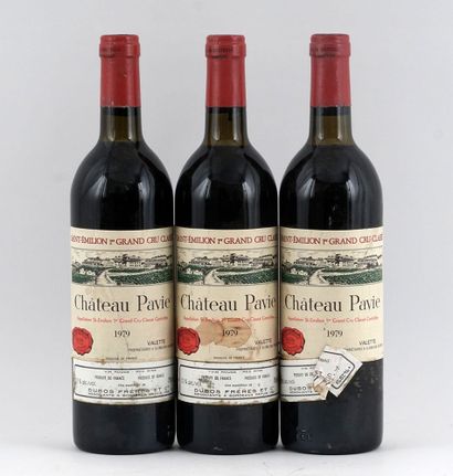 Château Pavie 1979 - 3 bouteilles