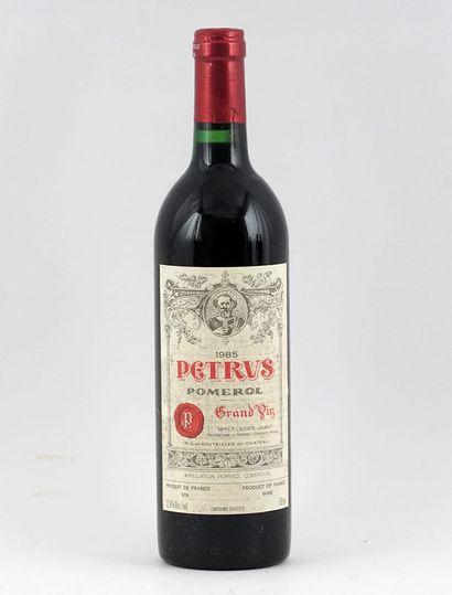 null Pétrus 1985
Pomerol Appellation Contrôlée
Niveau A/B
1 bouteille