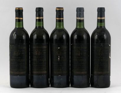 Château Trotte-Vieille 1981 - 5 bouteill...