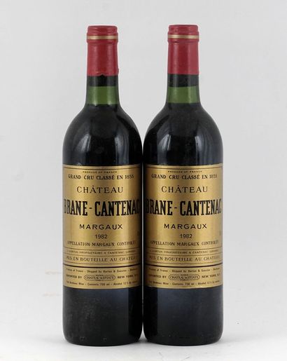 null Château Brane-Cantenac 1982 - 2 bouteilles