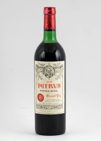 null Pétrus 1976
Pomerol Appellation Contrôlée
Niveau B/C
1 bouteille