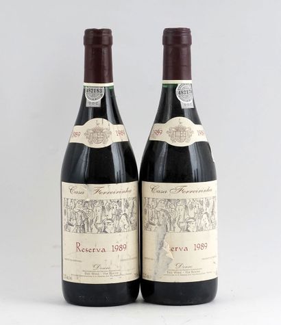 null Casa Ferreirinha Reserva 1989 - 2 bouteilles