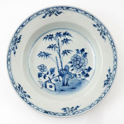 null XVIIIe SIÈCLE / 18th CENTURY

Trois assiettes en bleu blanc
Chine, Compagnie...