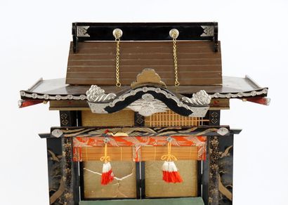 null JAPON / JAPAN 

Miniature theater box for dolls. 
Japan, 2nd half of the XXth...