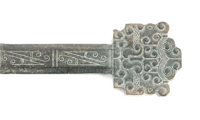 null JADE

Group of three jade ceremonial dagger. 

Lenght : 28cm or 11"