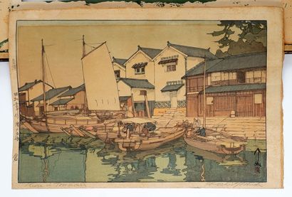 null Hiroshi Yoshida (1876-1950)

Oban Yoko-e print, titled Tomonoura no Kura (Tomonoura...