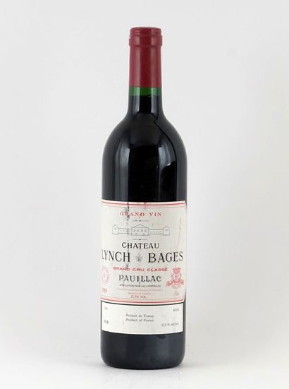 null Château Lynch Bages 1989 - 1 bouteille