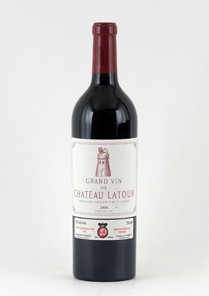 null Château Latour 2006
Pauillac Appellation Contrôlée
Niveau A
1 bouteille