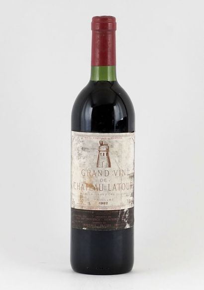 null Château Latour 1982
Pauillac Appellation Contrôlée
Niveau B
1 bouteille