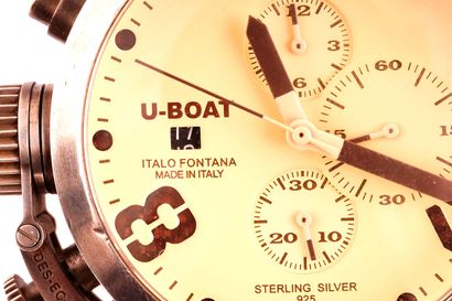 null U-BOAT / U-BOAT
U-Boat Italo Fontana watch, 925 silver case, beige dial, mixed...