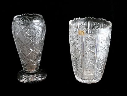 null "BOHEMIA" CRISTAL / CRYSTAL

Paire de vases "Bohemia Crystal" en crystal ciselé....