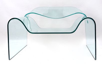 null BOERI, Cini (1924-2020) - Fiam

Fauteuil en verre de 12mm moulé, conçu par Cini...