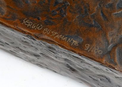 null BUSTAMANTE, Sergio (1949-)
Chat-crobate
Bronze à patine brune
Signé et numéroté...