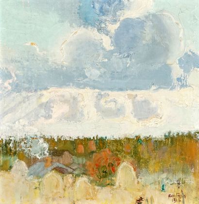 FAVÉN, Antti (1882-1948)
Untitled - Landscape
Oil...