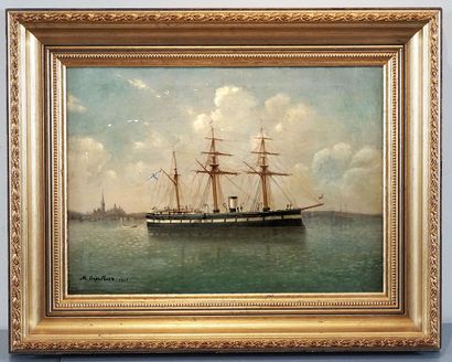 null VOROB'EV, Maksim Nikiforovich (1787-1855)
Untitled - Finnish boat
Oil on canvas
Signed...
